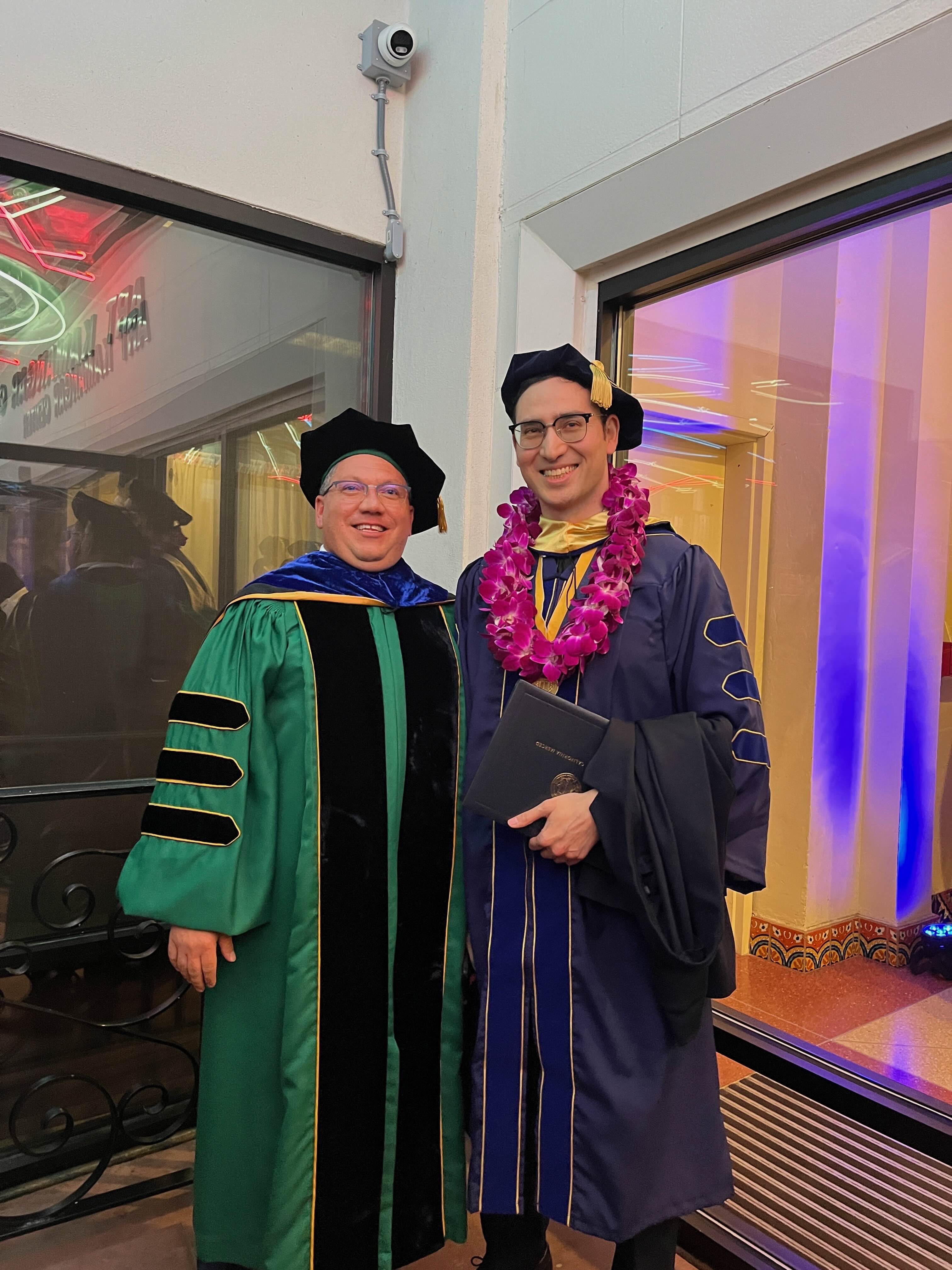 Abdul Walks at Commencement