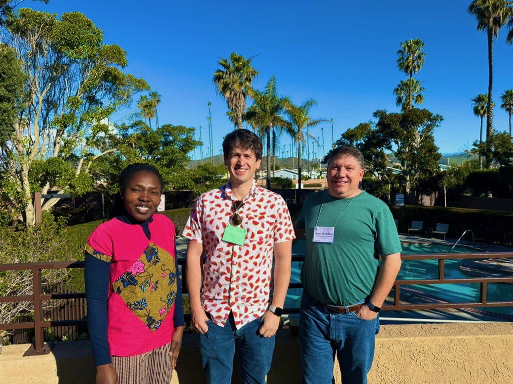 Andrew, Abby, and Hrant attend the GRC Molecular and Ionic Clusters Meeting